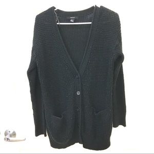 Black Forever 21 Cardigan size small